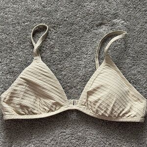 Aerie Size Medium Tan Triangle Bikini Top